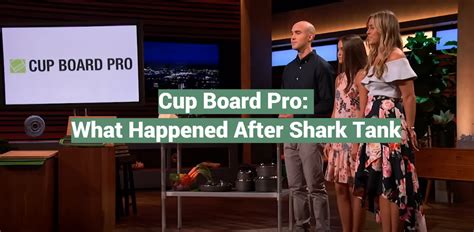 cup board pro shark tank net worth|Heres What Happened To Cup Board Pro After Shark Tank